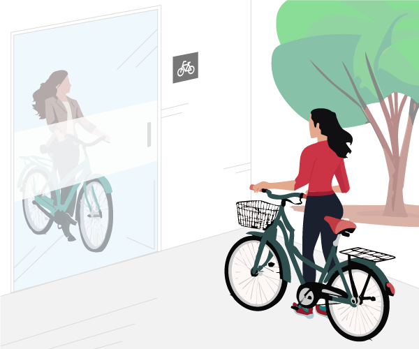 エントランス導線の明確化