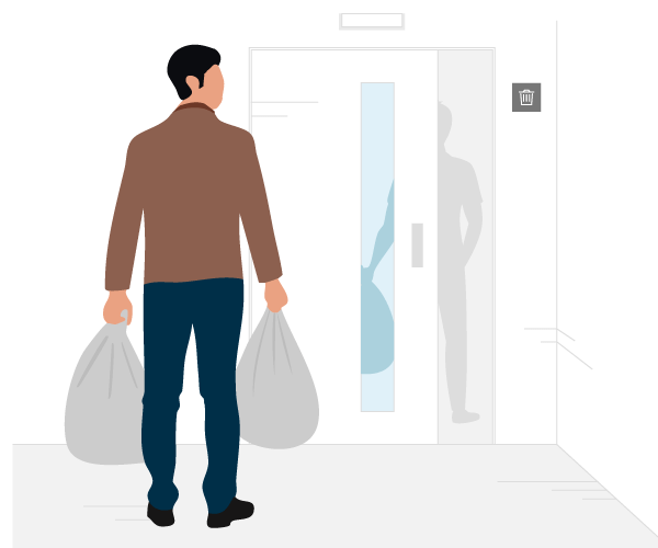 共用部オートドアの導入